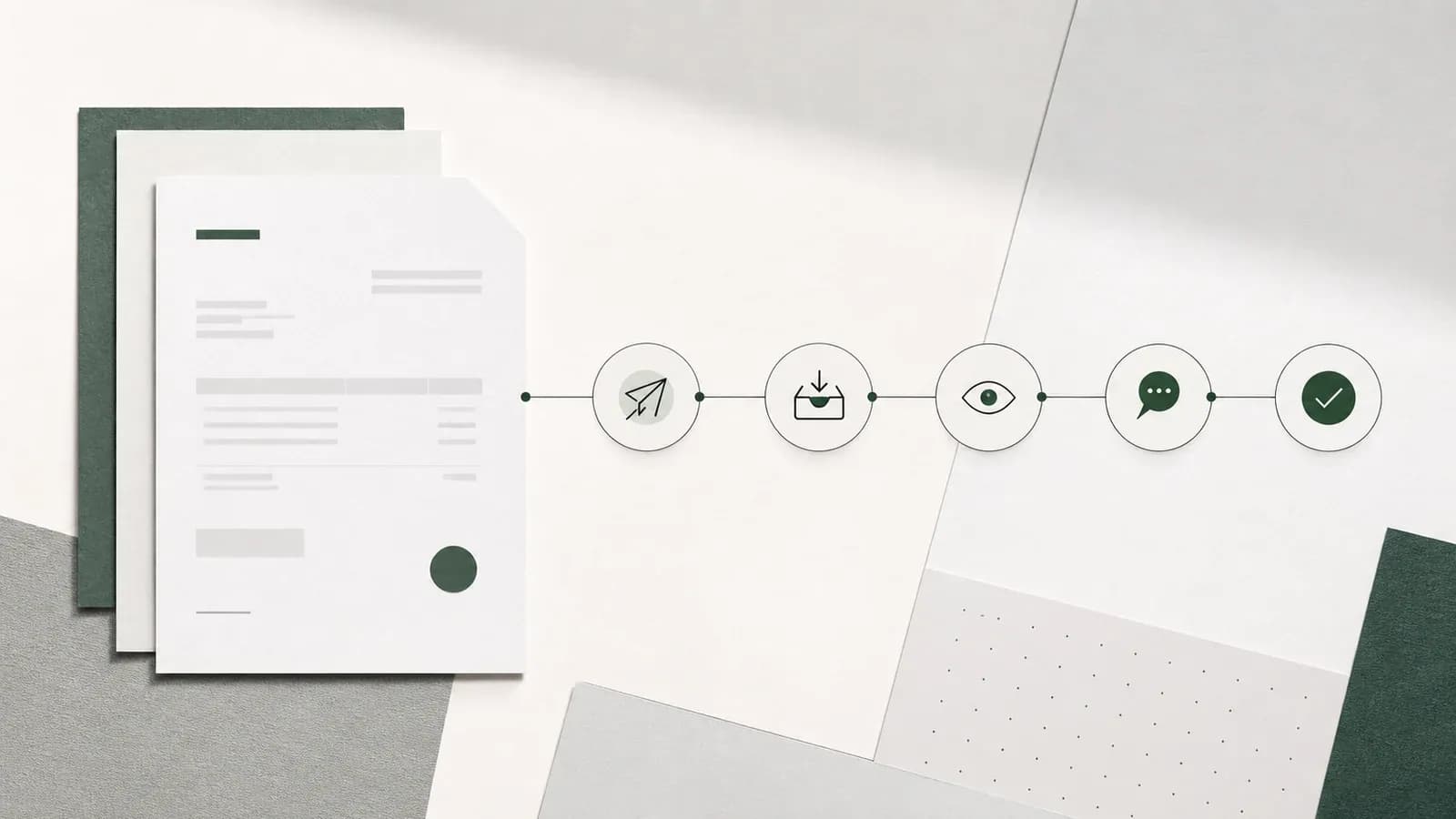 One customer payment allocated across three invoices with open balances retained