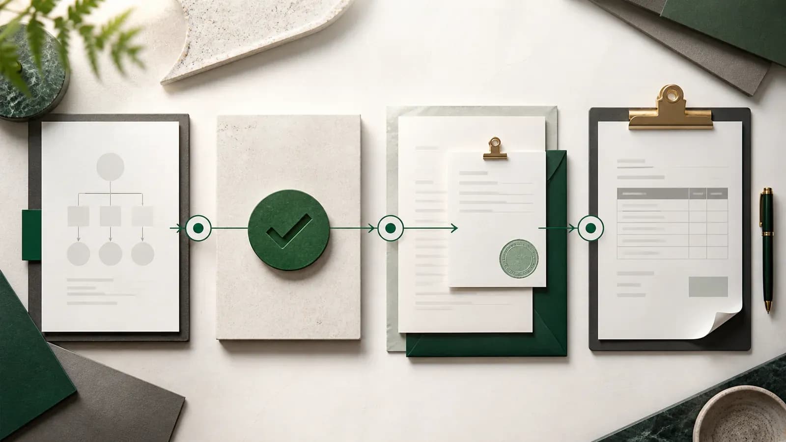 Project work connected to milestone completion, acceptance evidence and a review-ready invoice