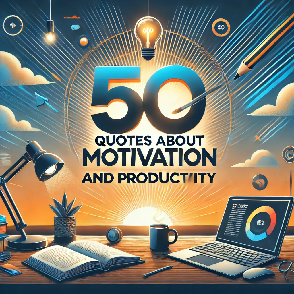 50 Quotes About Motivation and Productivity