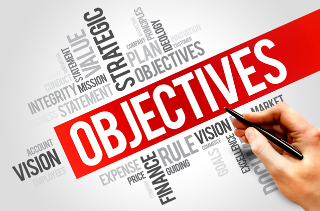 set clear objectives