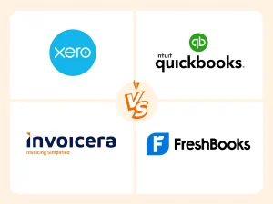 FreshBooks vs Xero vs Quickbooks vs Invoicera