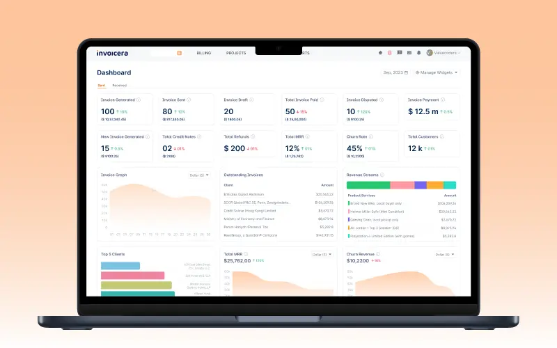 Invoicera Dashboard