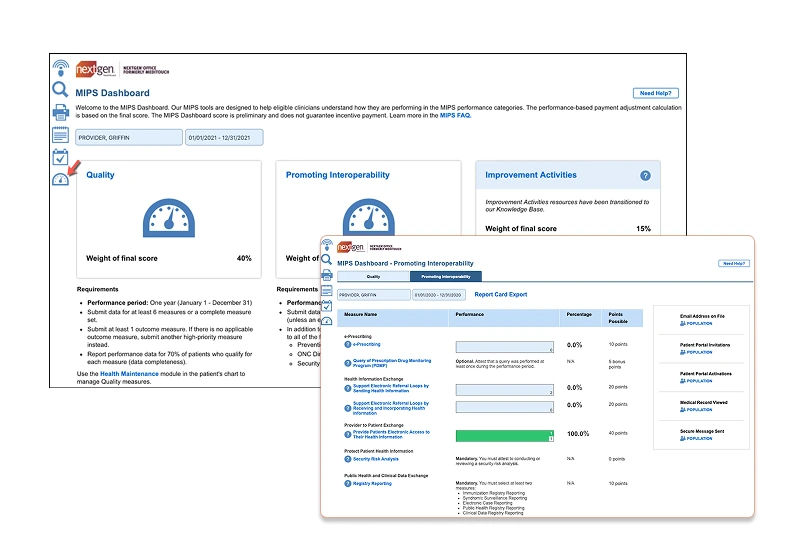NextGen Dashboard