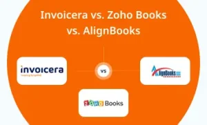 Invoicera vs. Zoho Books vs. AlignBooks