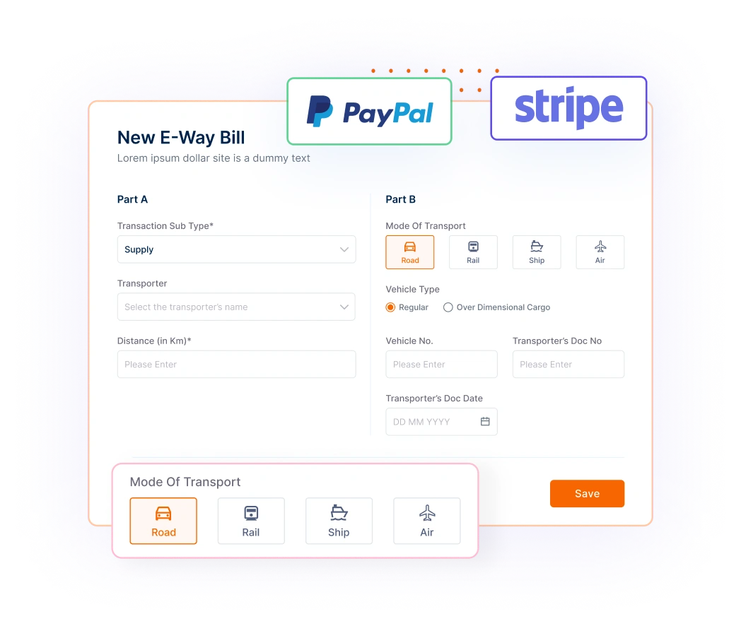 Integration dashboard
