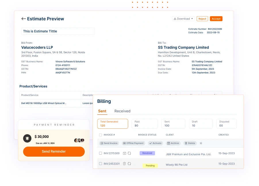 Advanced Billing- Invoicera