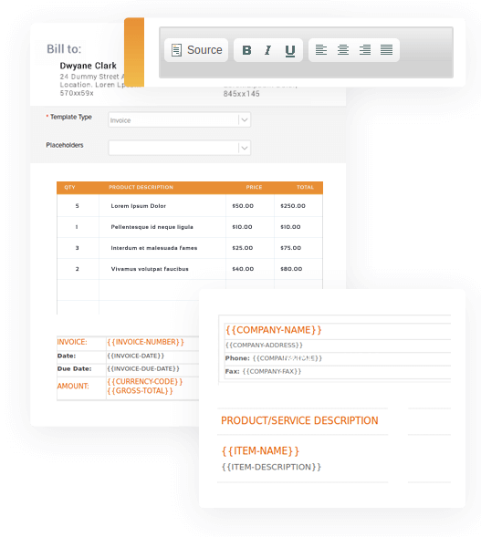 Cloud invoicing