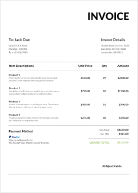 customizable templates