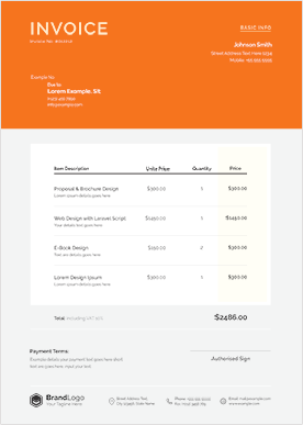 Create Custom Invoice Template