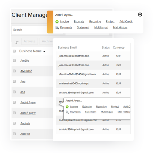 Multilingual Invoicing