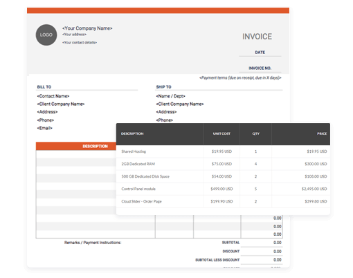 spanish language invoicing solution