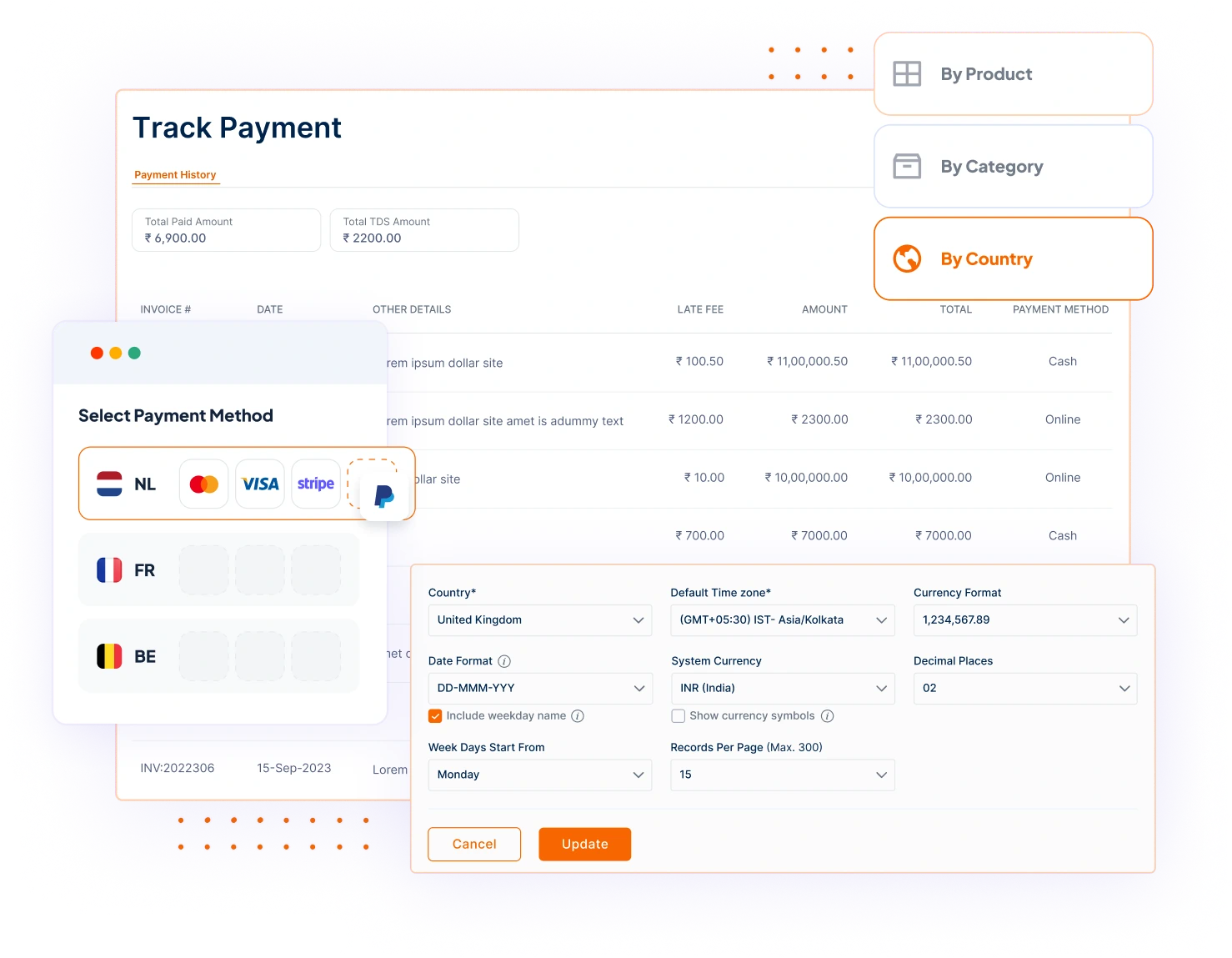 Track All Your Payments