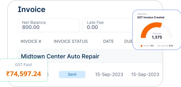 Customize & Generate GST Invoices